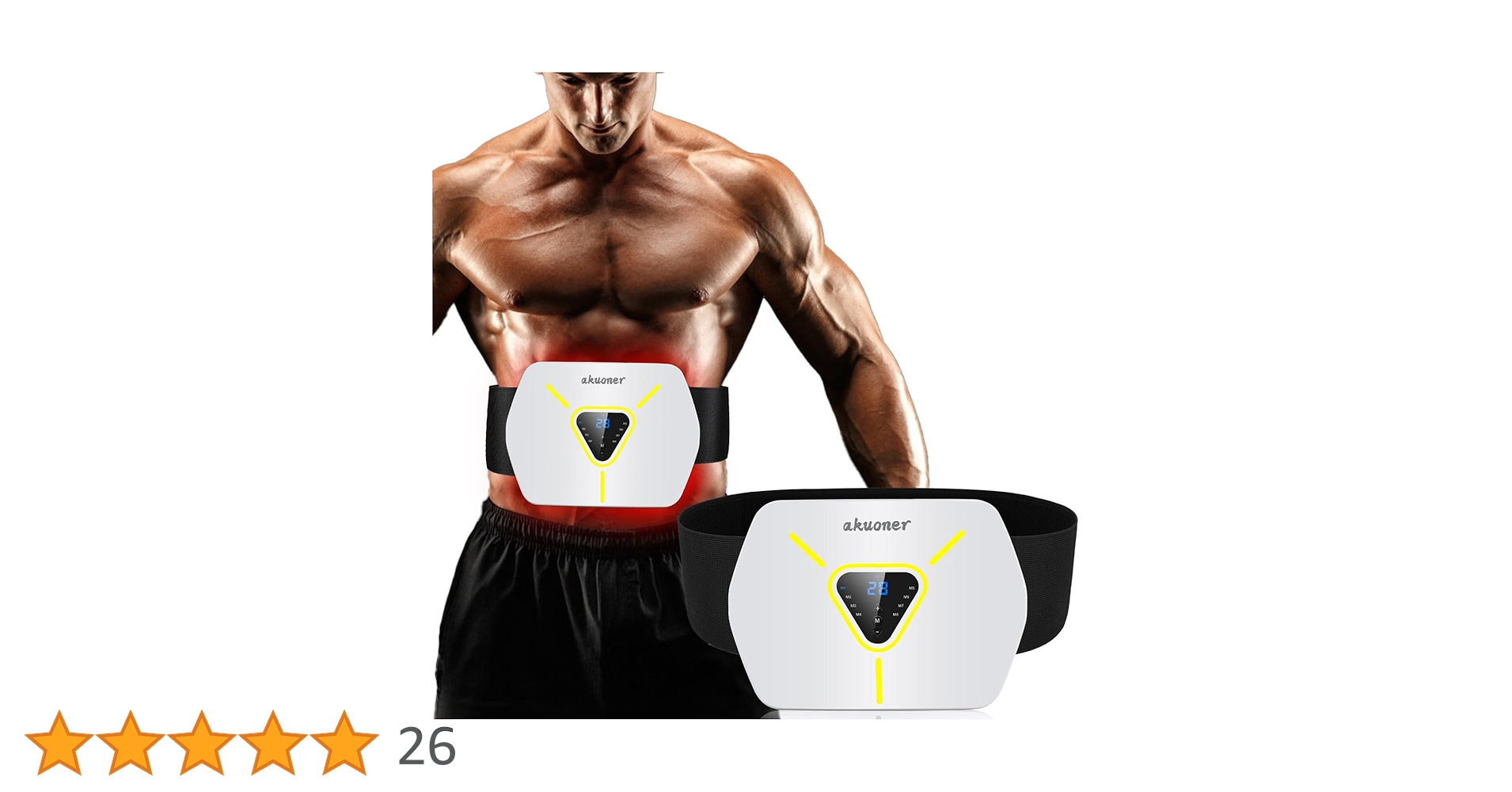 Amazon.co.jp: 【2025アップグレード版 】EMS腹筋ベルト ジェルシート